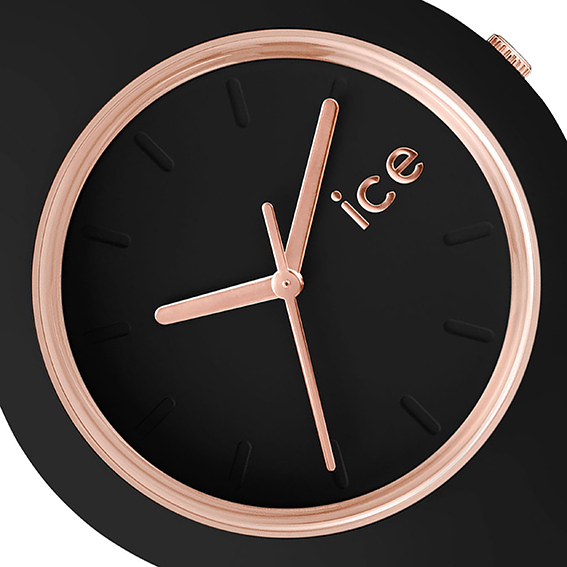 Orologio Ice glam Black Rose Gold taglia M