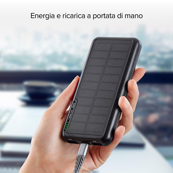 PowerBank 10.000 mAh - Solar Recharge