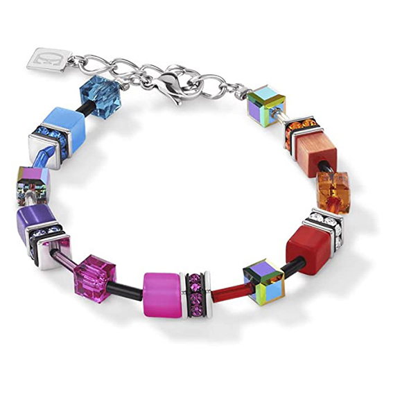 Braccialetto Donna GeoCube Rainbow