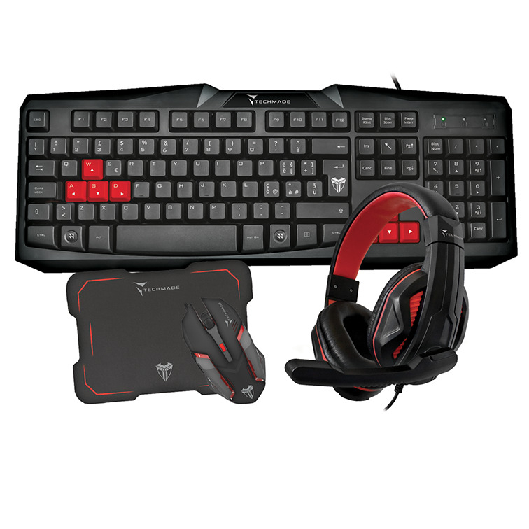 Set Gamer 4 pezzi