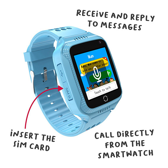 Smartwatch KIDS - Azzurro