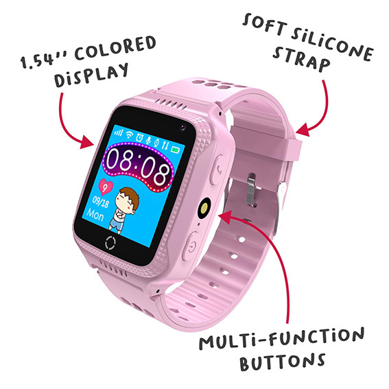 Smartwatch KIDS - Rosa