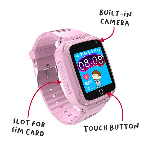 Smartwatch KIDS - Rosa