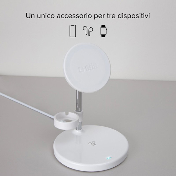 Stazione di ricarica wireless 3 in 1