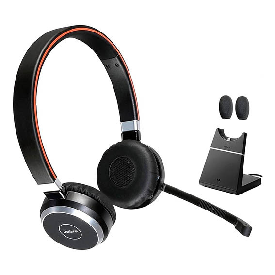 Cuffie wireless stereo con microfono