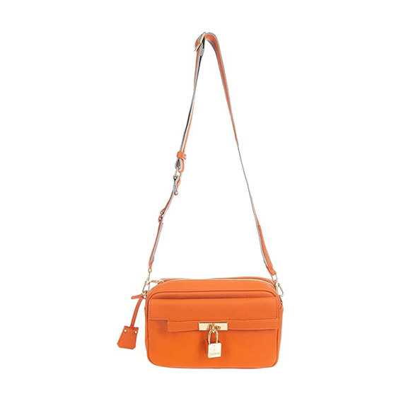 Camera Bag con tracolla Arancio