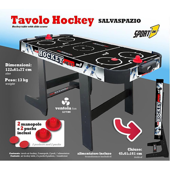 Air Hockey richiudibile